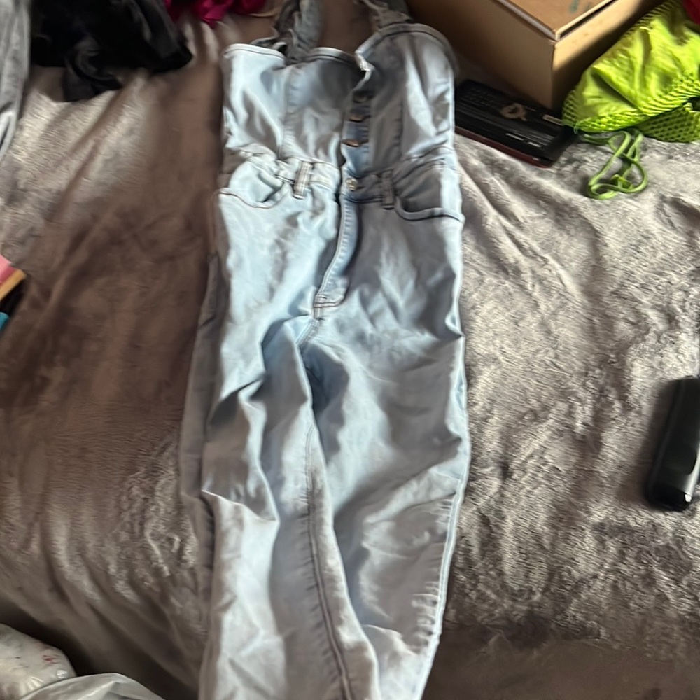 Wrinkled but nice overalls